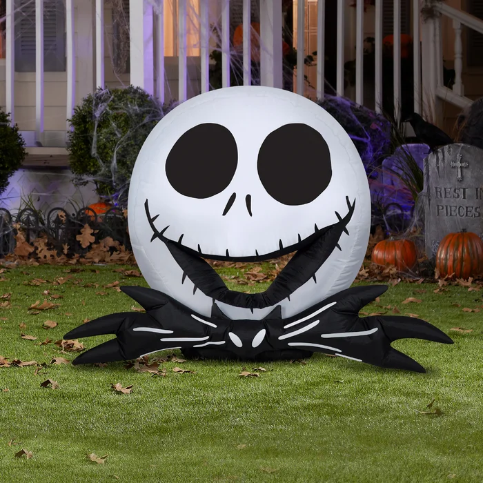 Cutie Jack Skellington Inflatable Ideas for Halloween Decorations