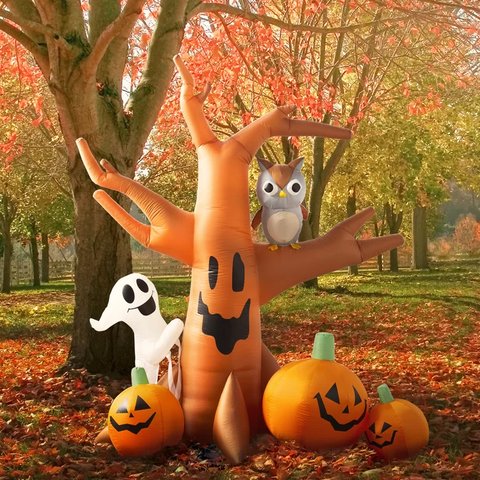 Inflatable Haunted Tree Halloween Decoration