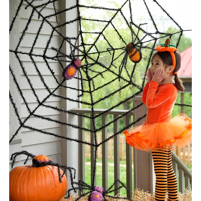 Spider Web Halloween Decoration