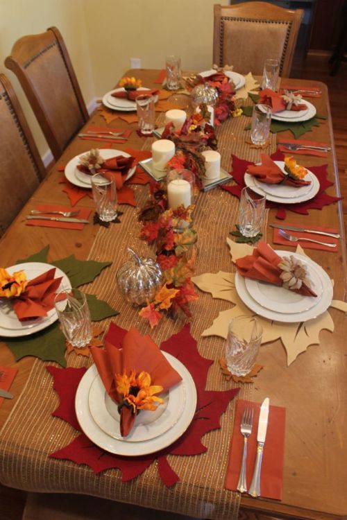 Thanksgiving Decorations for Tables