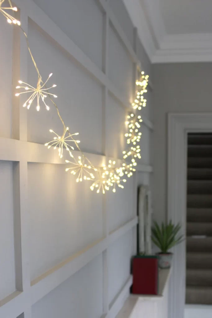 Starburst Chain Christmas Lights Decorations