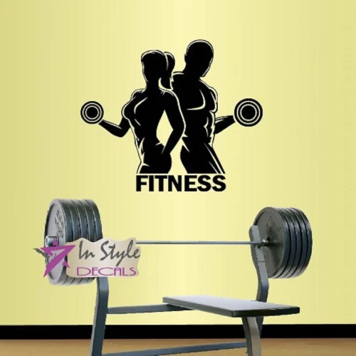 Wall Vinyl Decal Home Decor Art Sticker Fitness Sign