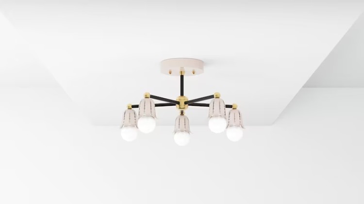 Semi Flush Ceiling Room Decoration Light